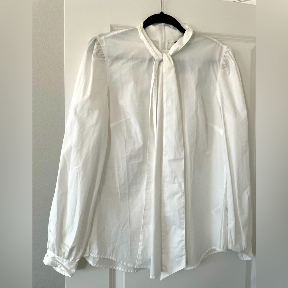 Ralph Lauren white womens blouse
